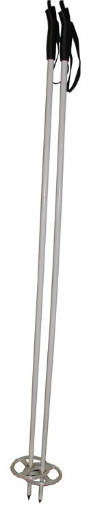 Палки лыжные алюминиевые конус. 130 см