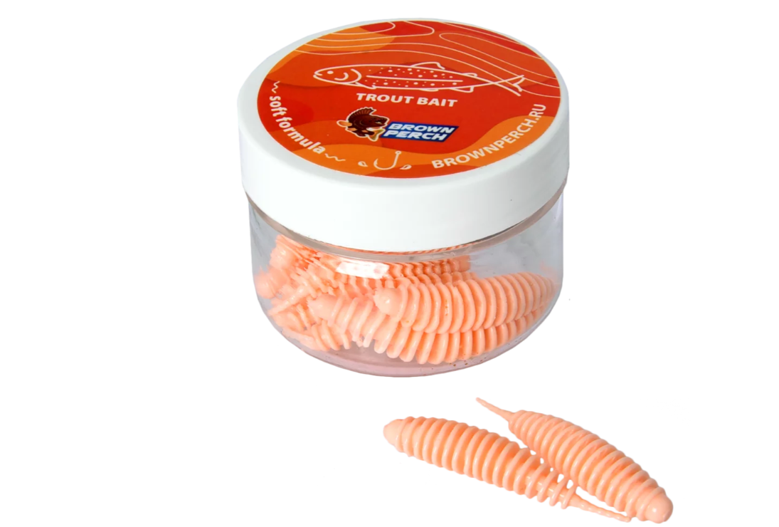 Приманка силиконовая Trout Lump (50 мм. цв. FS604,  10 шт.)