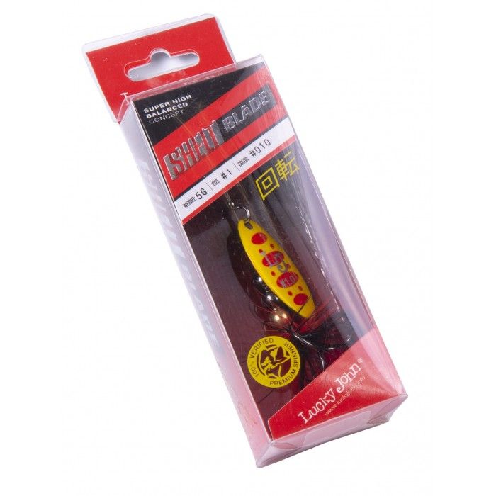Блесна вращающаяся Lucky John SHELT BLADE 01 5.0г 010