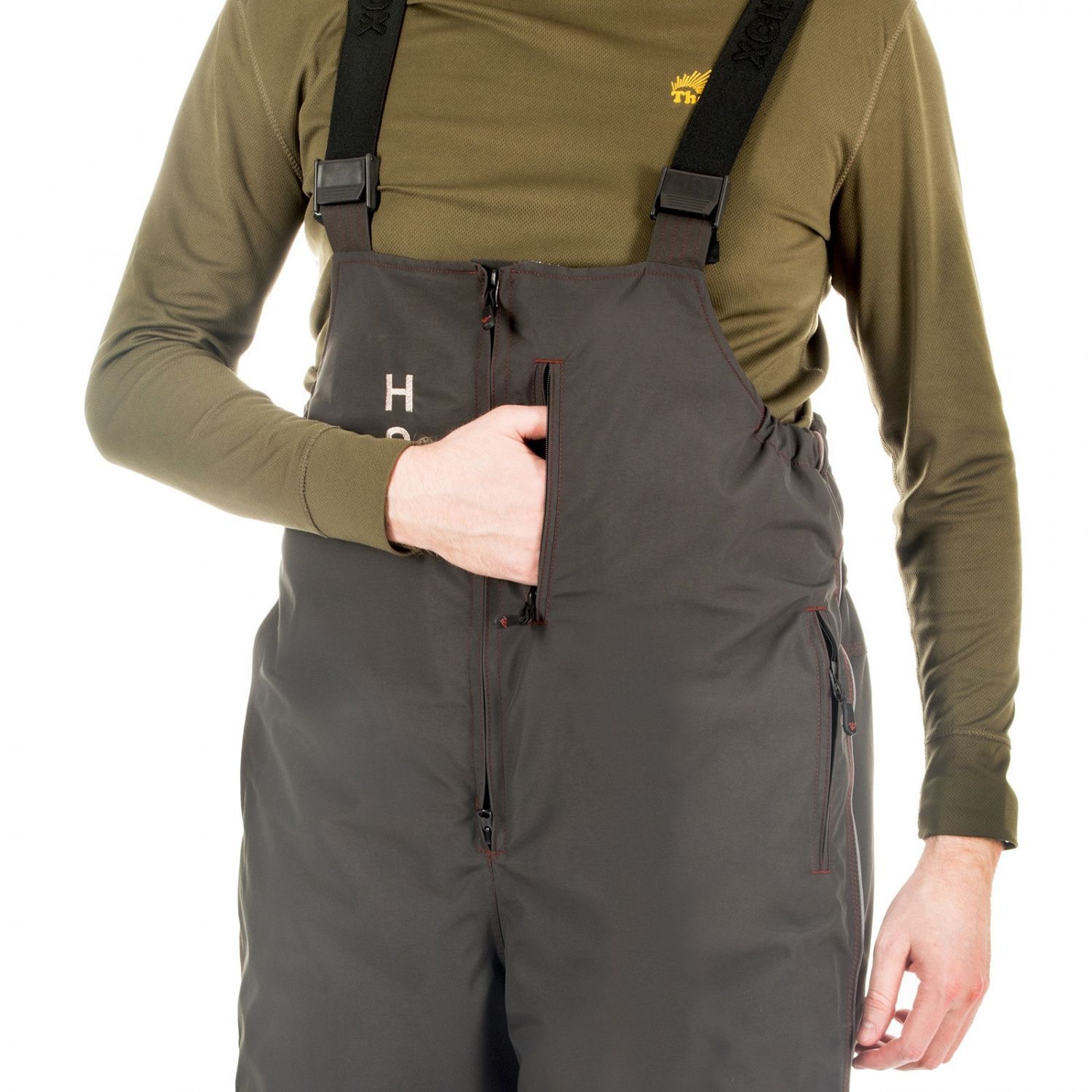 Костюм-поплавок мужской зимний "Rescuer II comfort",  hardguard,  хаки (46-48/182) м