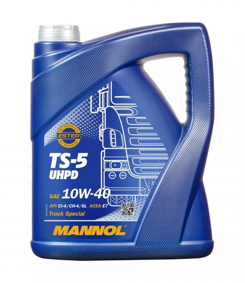 MANNOL TS-5 UHPD 10W40 7105 5л полусинтетическое моторное масло