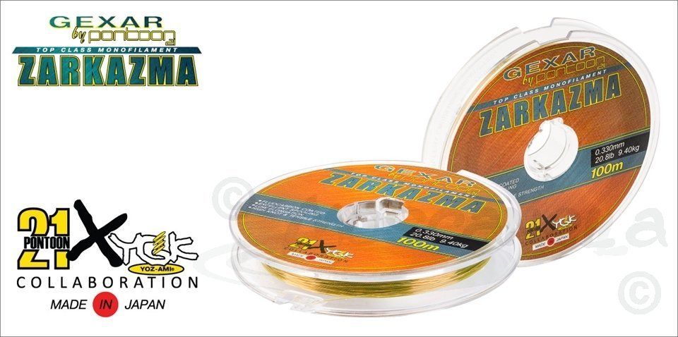 Монолеска Pontoon21 Zarkazma 0.33м 9, 4кг 20, 8Lb коричневая