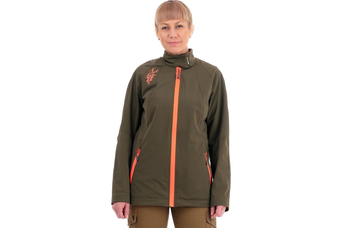 Ветровка женская Сити (тармак,  хаки) (р-р 52-54 рост 170-176) м