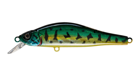 Воблер Минноу Strike Pro Archback 80SP,  80 мм,  10, 3 гр,  Загл. 0, 5м.-1, 0м.,  Нейтральный,  цвет: 945V Venom Perch,  (EG-125A-SP#945V)