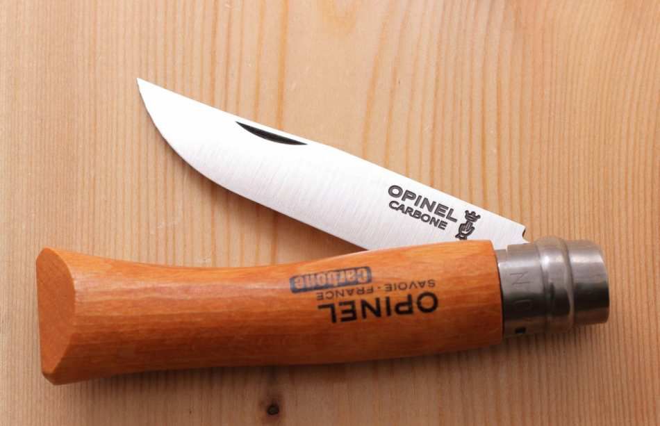 Нож Opinel 7VRN (бук/углеродистая)