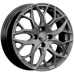 Диск л.Р16 6.0/4*100  СКАД Фабиан d60.1 ET45 графит 4350627 КОМПЛЕКТ 4ШТ.
