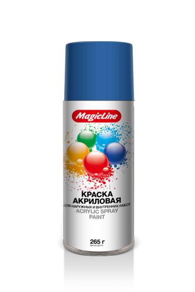 Краска MAGIC LINE RAL 5010 Синяя 265гр