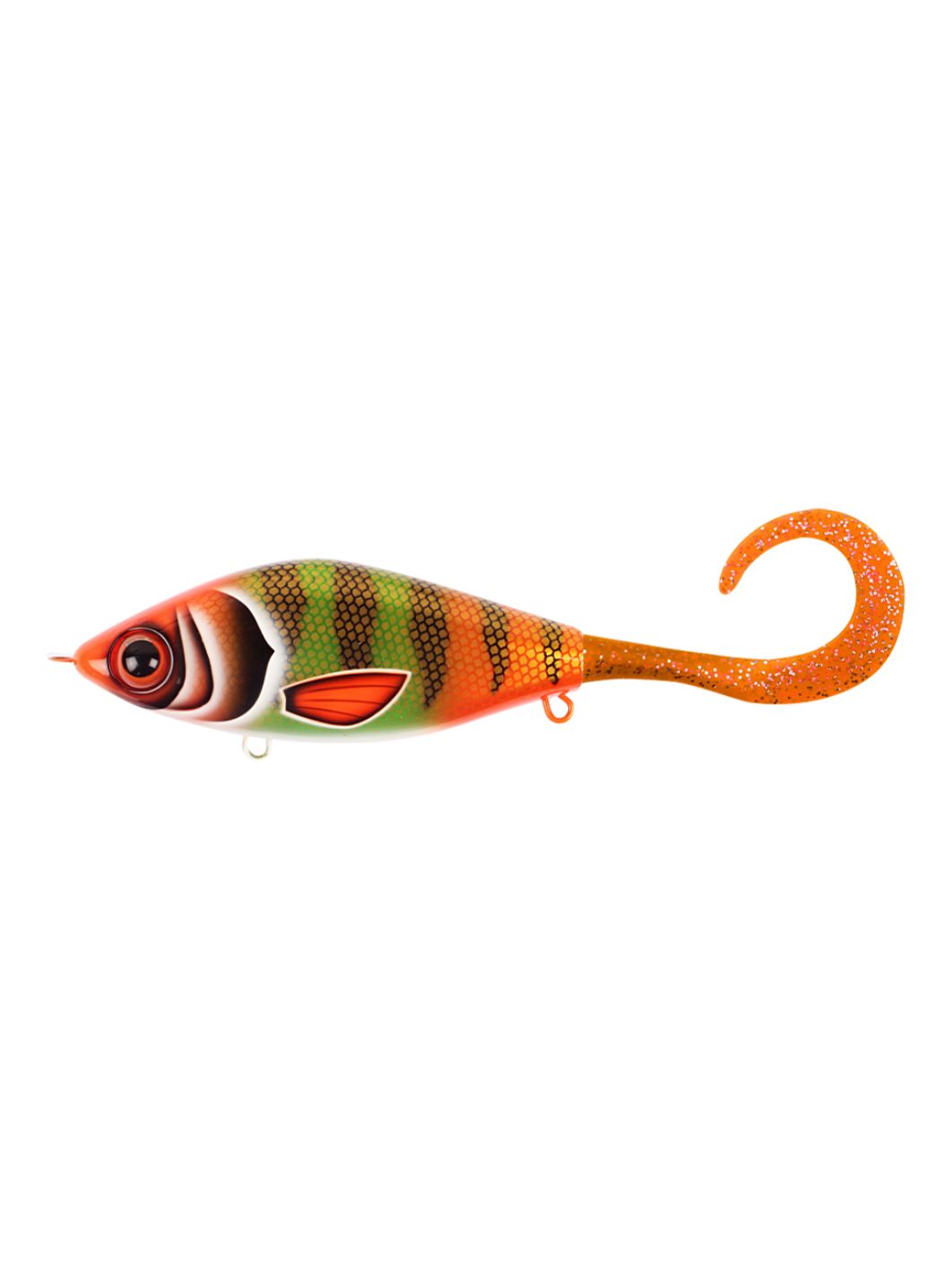 Воблер Джеркбейт Strike Pro Guppie Jr,  110 мм,  70 гр,  Загл. 0, 5м.-3, 0м.,  Тонущий,  цвет: TR-006 Three Kings Orange,  (EG-208A#TR-006)