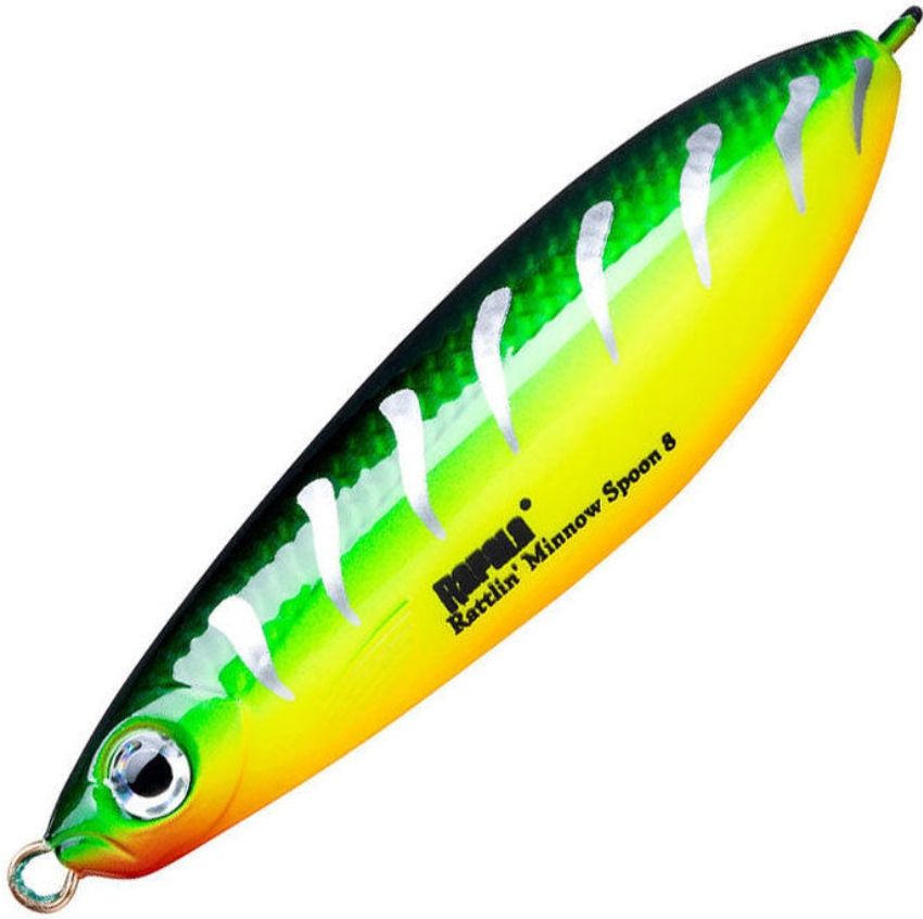 Блесна незацепляйка Rapala Minnow Rattlin Spoon 08 /FRB