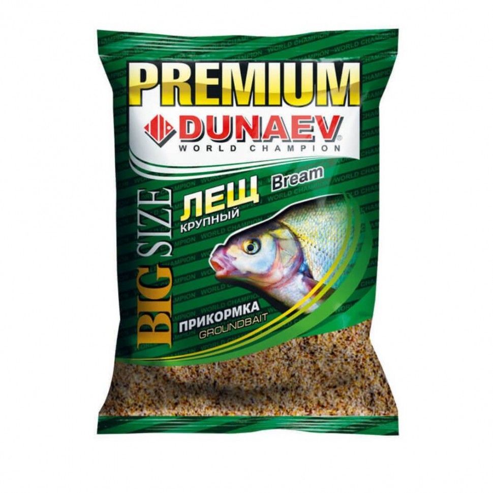 Прикормка "DUNAEV-PREMIUM" 1кг Лещ Крупная Фракция  