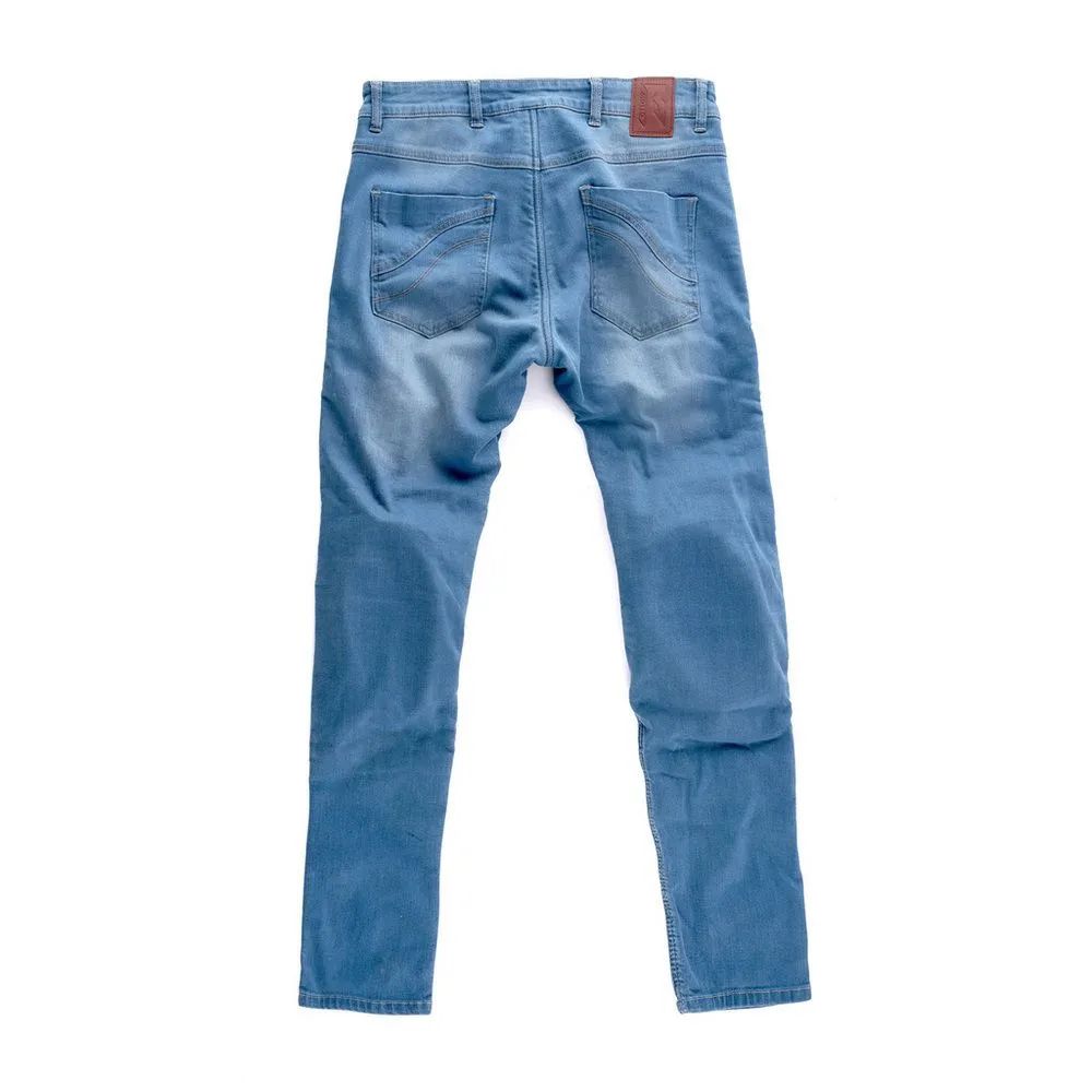 Джинсы с кевларом MOTEQ Blurton синий 32-32   