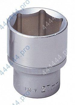 Головка торцевая 1/2" 6-гранная 27мм JONNESWAY S04H4127