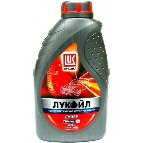 ЛУКОЙЛ 10W40 СУПЕР 1л полусинтетическое моторное масло