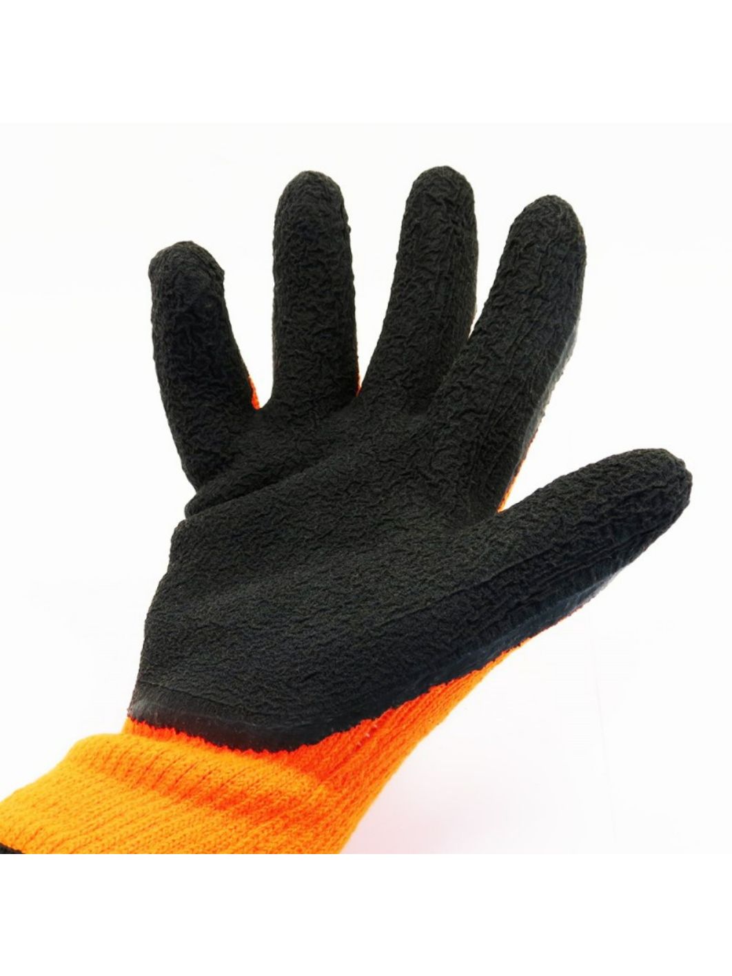 Перчатки зимние ICE FISHING,  оранжевый,  р.XXL