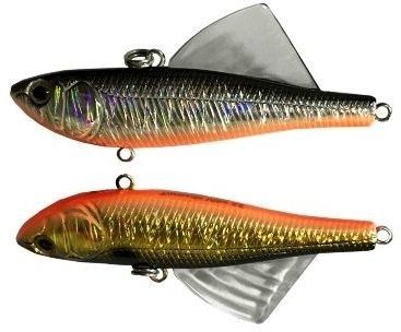 Виб Strike Pro Tornado Vibe 85 мм,  25, 6 гр,  A70-613-SBO Double Silver/Smoked
