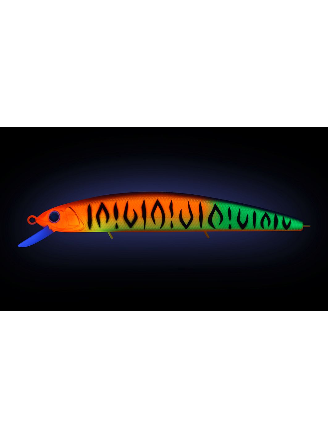Воблер Минноу Strike Pro Montero 90SP,  90 мм,  8, 6 гр,  Загл. 0, 8м.-1, 2м.,  Нейтральный,  цвет: A244S Parrot Mat Tiger,  (EG-190A-SP#A244FS)