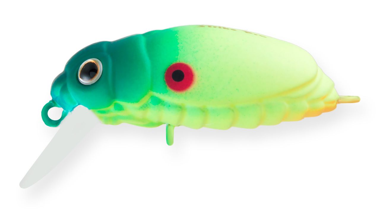 Воблер Крэнк Strike Pro Beetle Buster 40,  40 мм,  5, 7 гр,  Загл. 0, 2м.-0, 7м.,  Плавающий,  цвет: 096SA Citric,  (EG-174F#096SA)