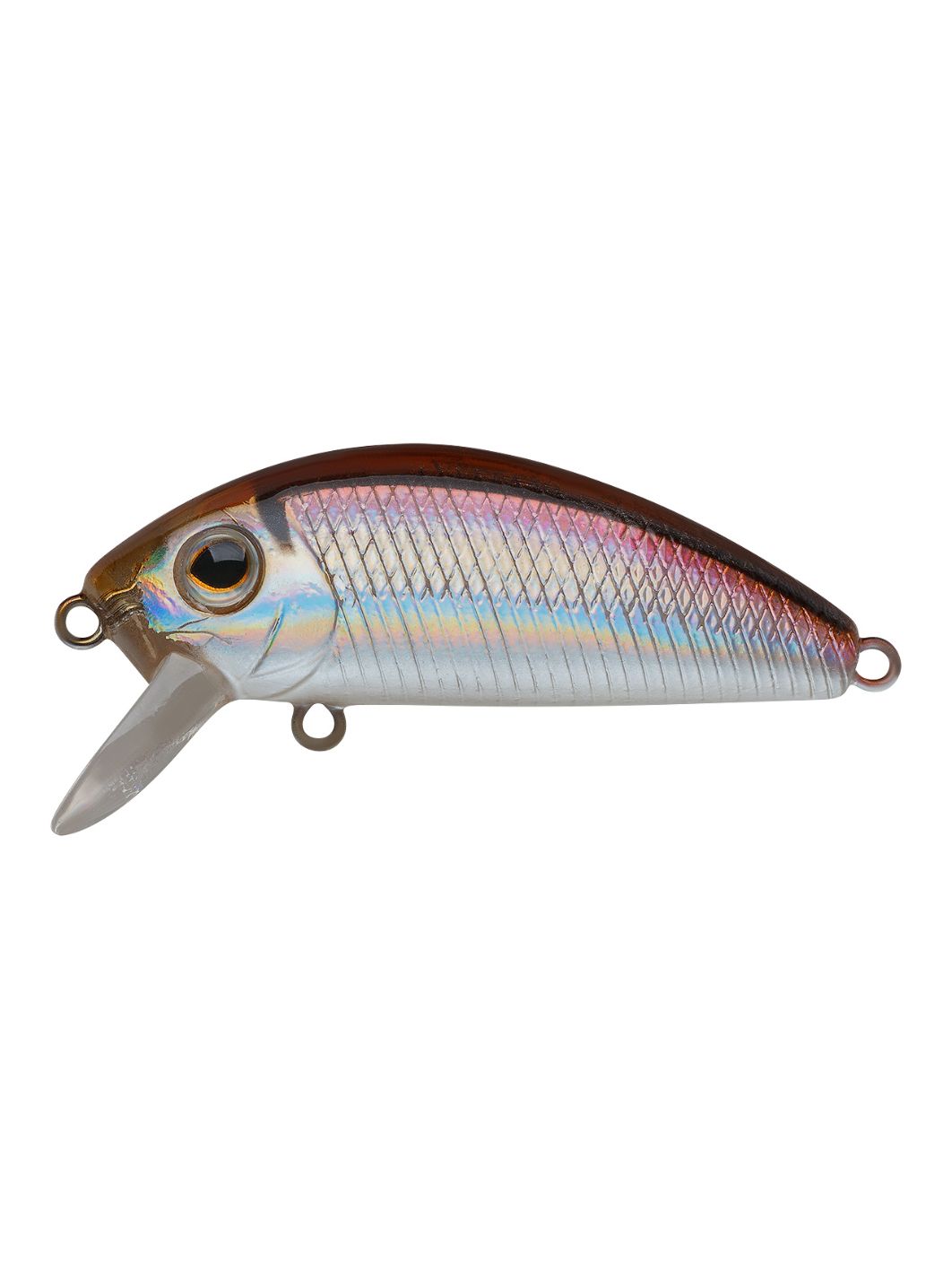 Воблер Минноу Strike Pro Mustang Minnow 60,  60 мм,  5, 8 гр,  Загл. 0, 3м.-0, 7м.,  Плавающий,  цвет: A53-EP Silver Smelt UV,  (MG-002A#A53-EP)