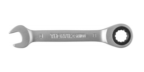Ключ комбинированный трещоточный короткий 8мм Thorvik CSRW08
