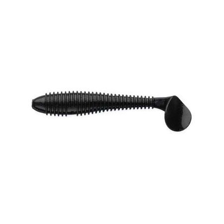 Приманка съедобная Keitech Swing Impact FAT 3.3" #001 Black