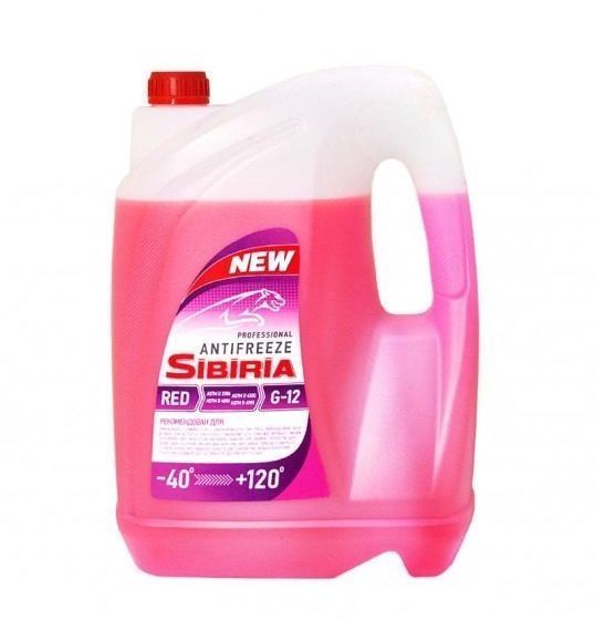 Антифриз SIBIRIA -40 G-12 10кг красный
