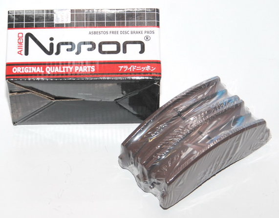 Колодка тормозная 2121 передняя ALLIED NIPPON ADB 0192 (4шт.к-т)