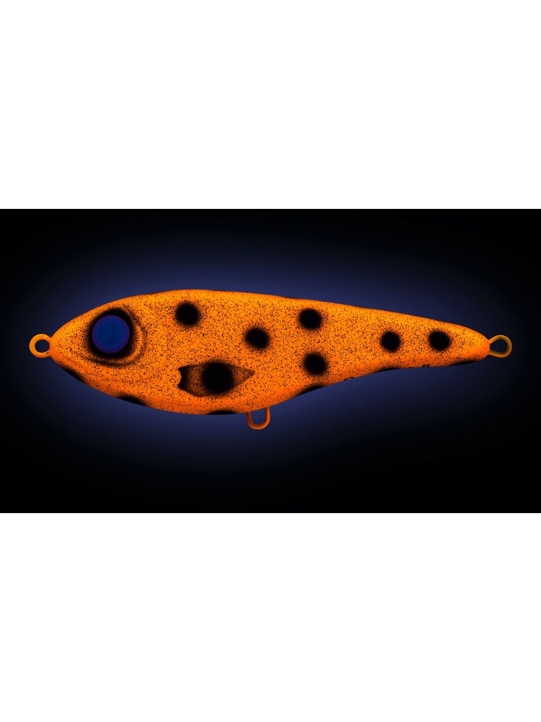 Воблер Джеркбейт Strike Pro Buster Jerk Sinking,  150 мм,  75 гр,  Загл. 0, 5м.-4, 0м.,  Тонущий,  цвет: C662 Hot Orange Bandit,  WOLF COLOR,  (EG-048#C662F)