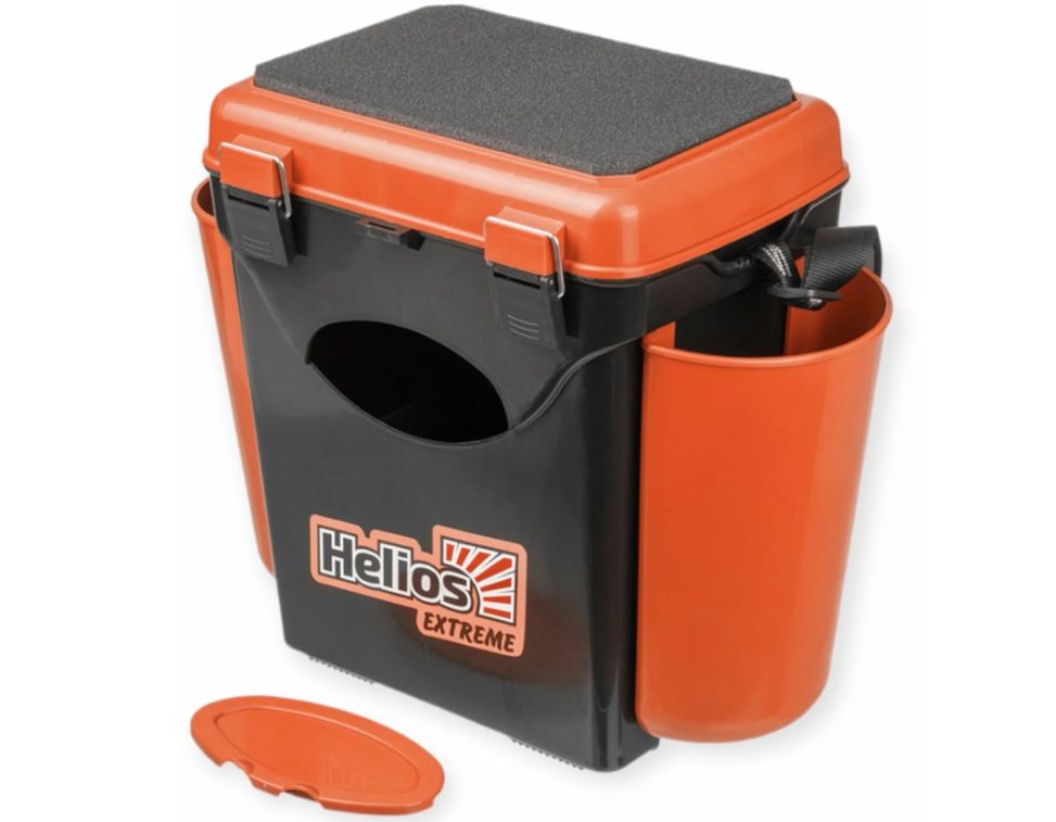 Ящик зимний "FishBox" (10л) оранжевый Helios