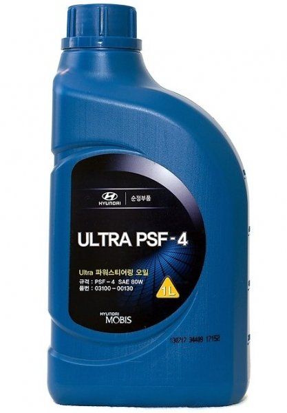 HYUNDAI Ultra PSF-4 SAE 80W 1л жидкость гидравлическая 03100-00130