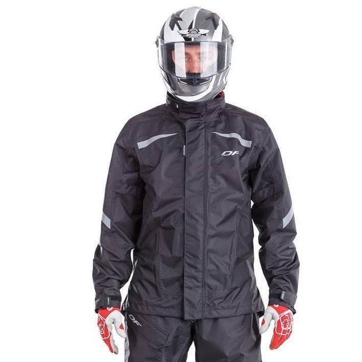 Куртка - дождевик DRAGONFLY EVO BLACK (мембрана 10000/8000) L