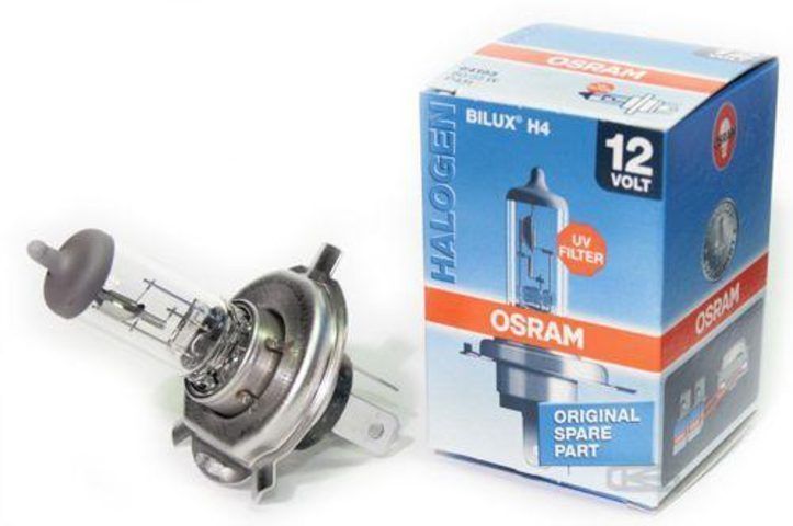 Автолампа галогеновая H4 12V-60/55 OSRAM P43 (64193) (1шт.)