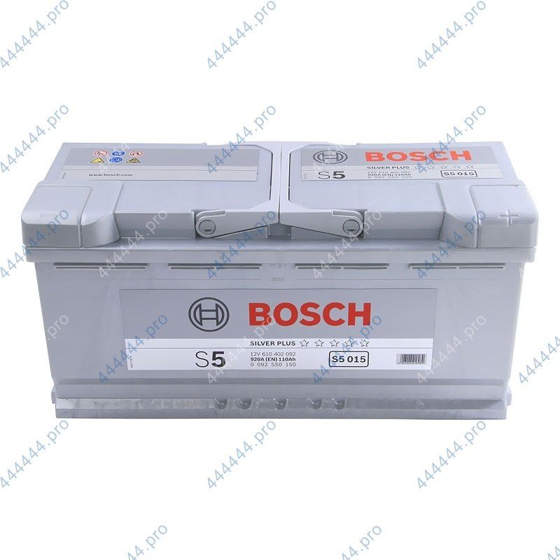 110 евро/610402* BOSCH S5 SILVER PLUS Аккумулятор зал/зар