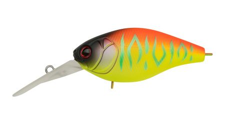 Воблер Крэнк Strike Pro Cranky-X Deep 50,  50 мм,  8, 7 гр,  Загл. 1, 0м.-2, 5м.,  Плавающий,  цвет: A242S Sunrise Mat Tiger,  (EG-165L#A242S)