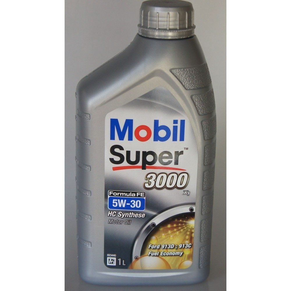 MOBIL 5W30 SUPER 3000 X1 FORMULA FE 1L синтетическое моторное масло