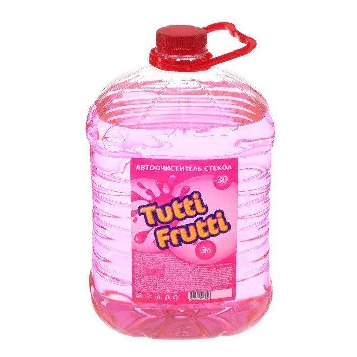 Очиститель стекла TUTTI FRUTTI -30*С 3л. ПЭТ зимний
