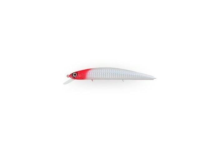 Воблер Минноу Strike Pro Montero 130SP,  130 мм,  20, 6 гр,  Загл. 1, 0м.-2, 0м.,  Нейтральный,  цвет: 022PPP-713 Redhead Silver,  (EG-190B-SP#022PPP-713)