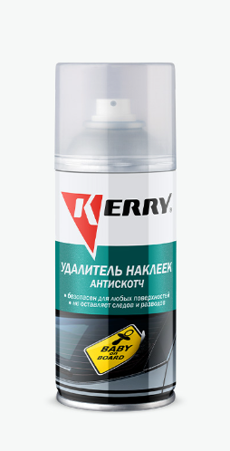 Удалитель наклеек «Антискотч» KERRY KR-966.1 210мл.