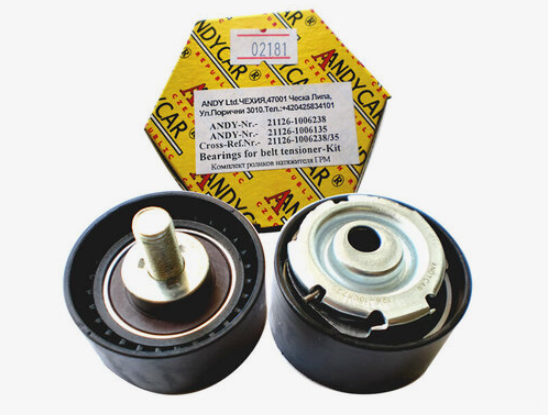 Ролик ГРМ 2170 (натяжной+опорный) штатные ANDYCAR T-02181 (2шт.к-т)