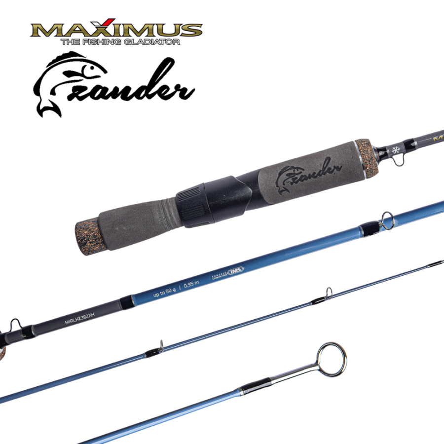 Удочка зимняя Maximus LONG HAND 382H ZANDER 0, 95м до 50гр