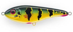 Воблер Джеркбейт Strike Pro Buster Jerk II Shallow Runner,  120 мм,  37 гр,  Загл. 0, 3м.-2, 0м.,  Медленно всплывающий,  цвет: C506F Peacock,  (EG-049#C506F)
