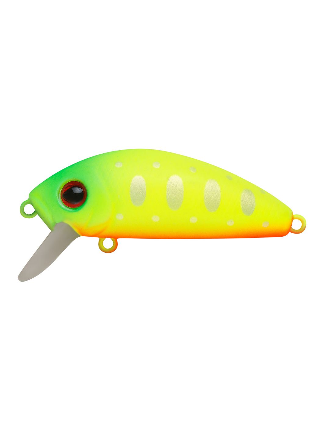 Воблер Минноу Strike Pro Mustang Minnow 60,  60 мм,  5, 8 гр,  Загл. 0, 3м.-0, 7м.,  Плавающий,  цвет: A178S Lemon Mat Tiger,  (MG-002A#A178S)