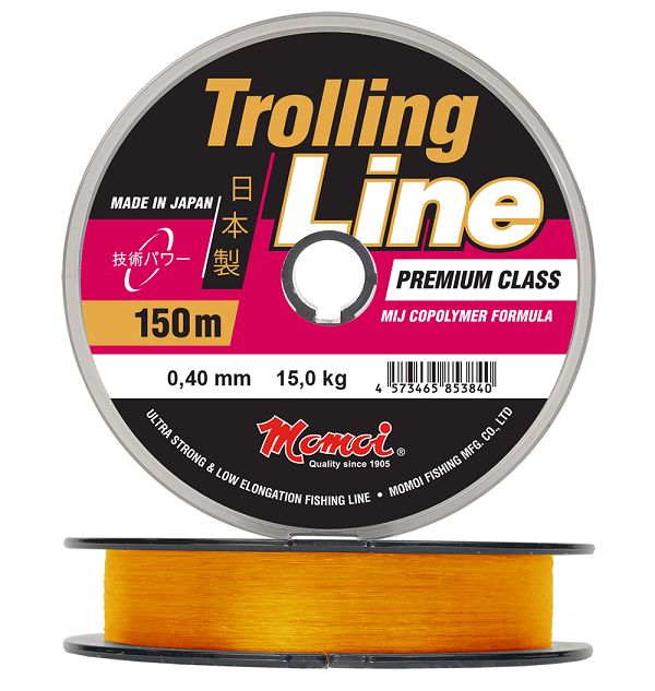 Леска Trolling Line  0, 33мм, 11, 0 кг, 150 м,  оранжевая (шт.)