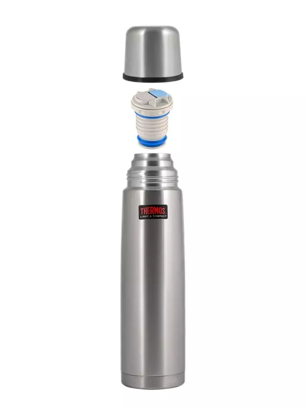 Термос THERMOS FBB-1000 1L (материал - нержавеющая сталь,  цвет стальной,  объём 1л)