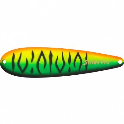 Блесна колеблющаяся Strike Pro KILLER PROFY 115,  115 мм,  56 гр,  Тройник,  цвет: GC01S Mat Tiger,  (ST-014C#GC01S/CP)