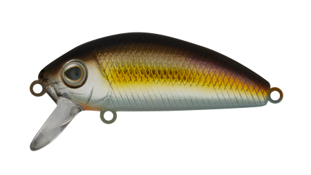 Воблер Минноу Strike Pro Mustang Minnow 45,  45 мм,  4, 5 гр,  Загл. 0, 2м.-0, 5м.,  Плавающий,  цвет: A218-GSAL-EP Transparent Pearlescent Fry,  (MG-002F#A218-GSAL-EP)