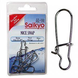 Морская застежка Saikyo SA-11-06 -5шт