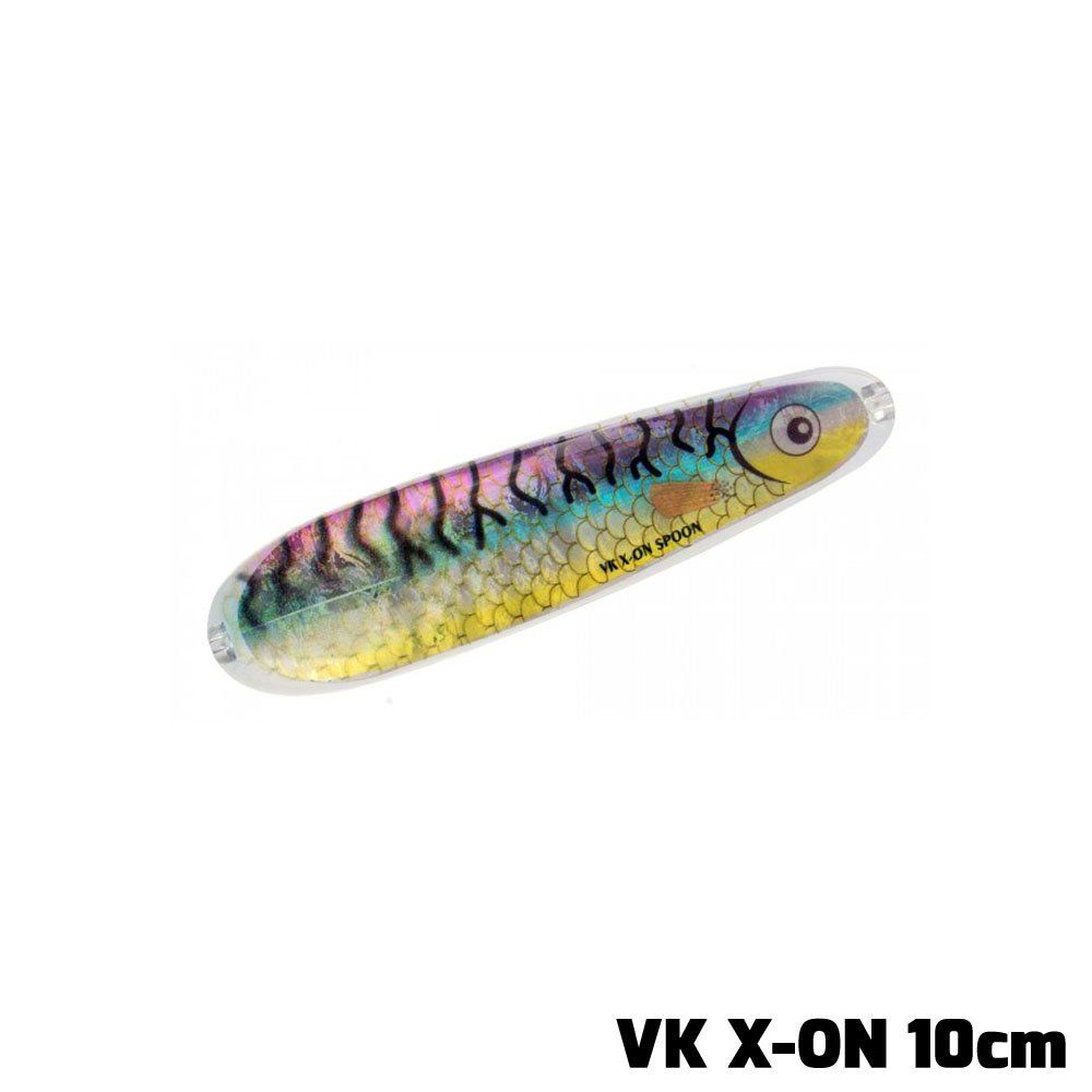 Блесна колеблющаяся VK X-ON Spoon 001 10см clear lusikkauistin