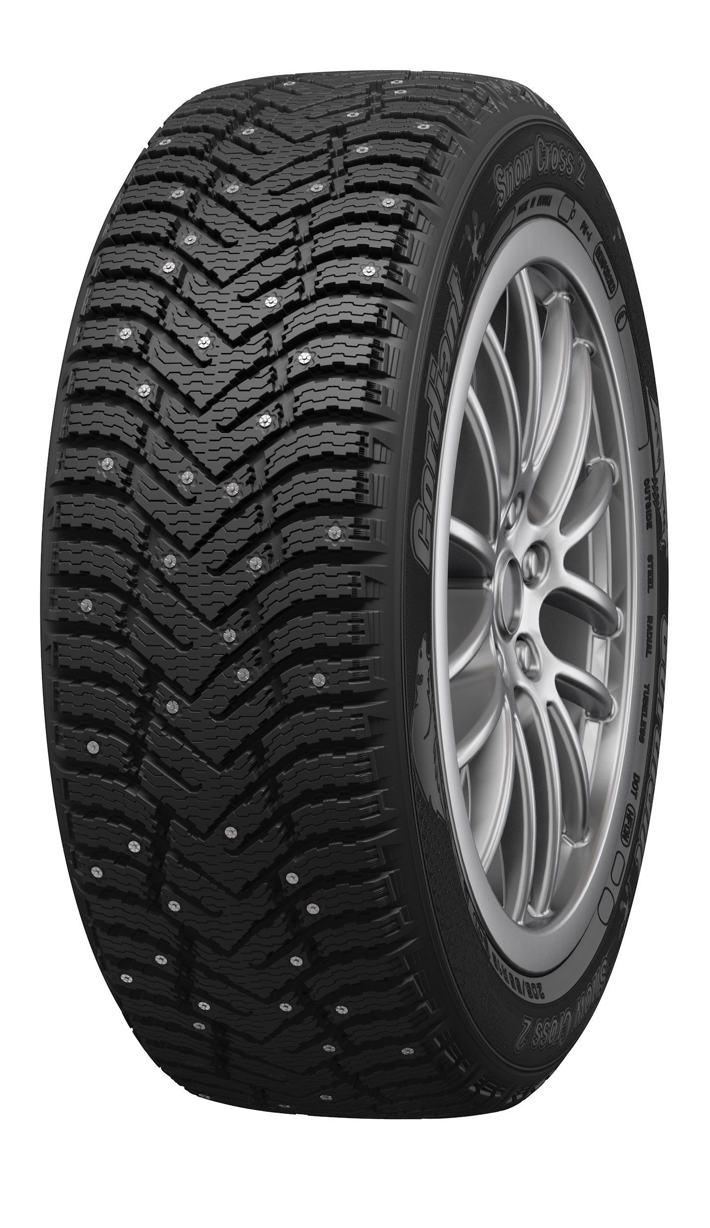 Шина Cordiant Snow Cross 2 SUV 225/60 R18 104T шип