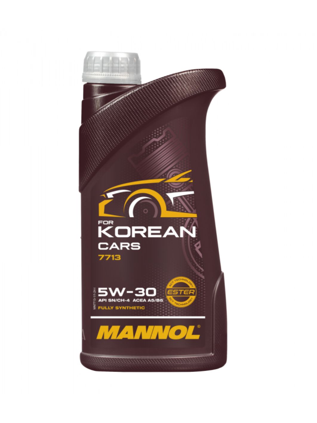 MANNOL for Korean Cars 5W30 7713 1л синтетическое моторное масло