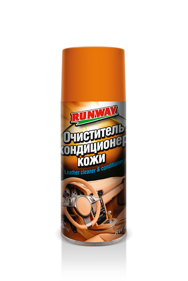 RUNWAY Очиститель и кондиционер кожи 400мл аэрозоль